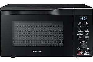 Samsung 1.1 Cu Ft PowerGrill Countertop Microwave Oven w/Power Convection, Ceramic Enamel Interior, Sensor Cook, Slim Fry, 10