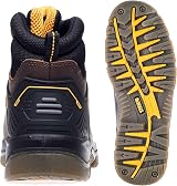 DEWALT Brown Waterproof Safety Boots Size 10 Newark Hiker Work Boots view 6