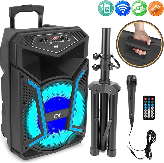 Portable Bluetooth PA Speaker System800W Outdoor Bluetooth