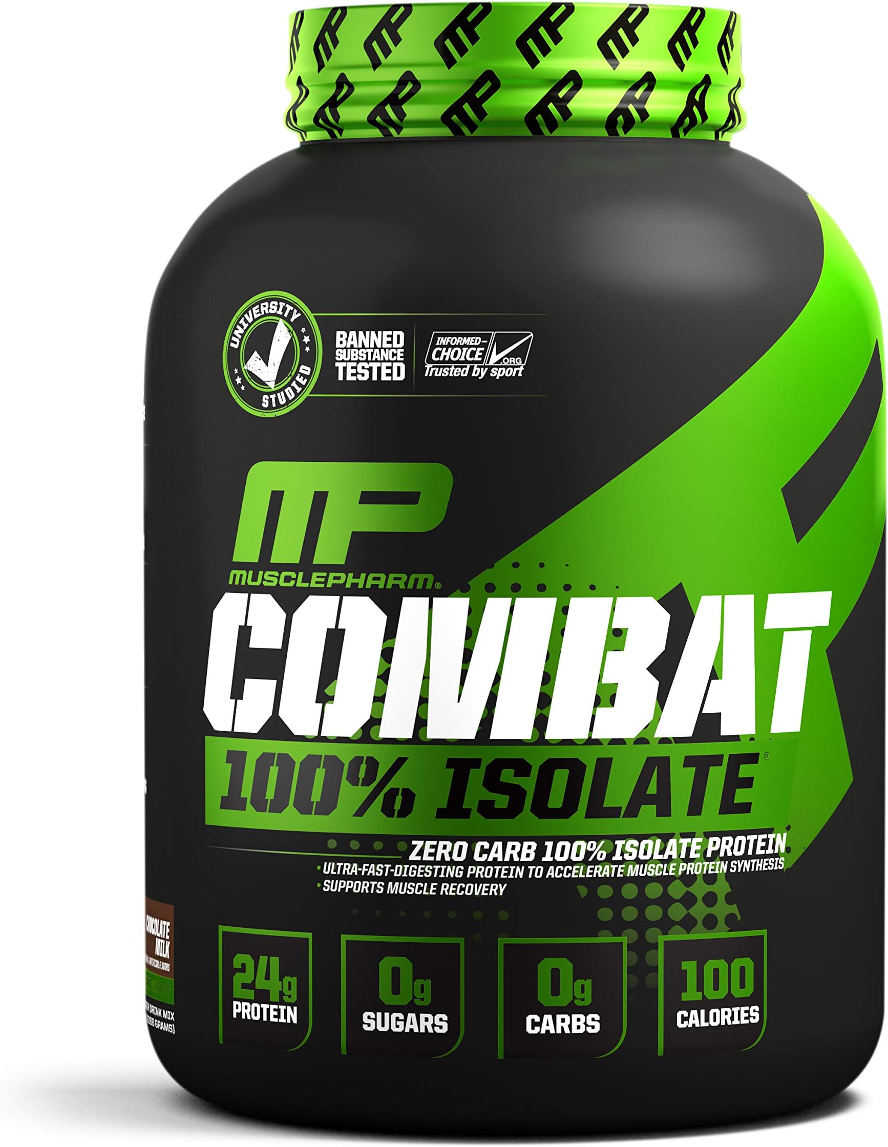 Muscle Pharm Combat 100% Isolate Zero Carb - 2.26 kg (Chocolate Milk)