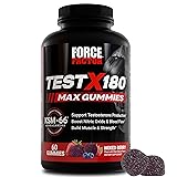 Force Factor Test X180 Max Gummies, KSM-66