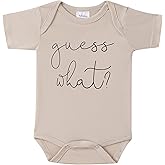 Guess What Pregnancy Announcement Infant Bodysuit,New Pregnancy Announcement Gift for Grandparents