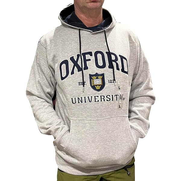Amazon.com: Oxford University Official Hoody - Grey (US Amazon.com: Oxford University Official Hoody - Grey (US