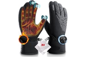 Benirap Winter Gloves Touchscreen Windproof Thermal Gloves Men Women Cycling Running Climbing Skiing Driving Gloves