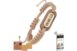 DEARMINE Bible Verse Bracelets, Wearable Bible Bracelet with NFC, Christian Daily Bible Verse Bracelet, Handmade Braided Bible Verse Bracelets for Men Women Teens, Inspirational Religious Gifts