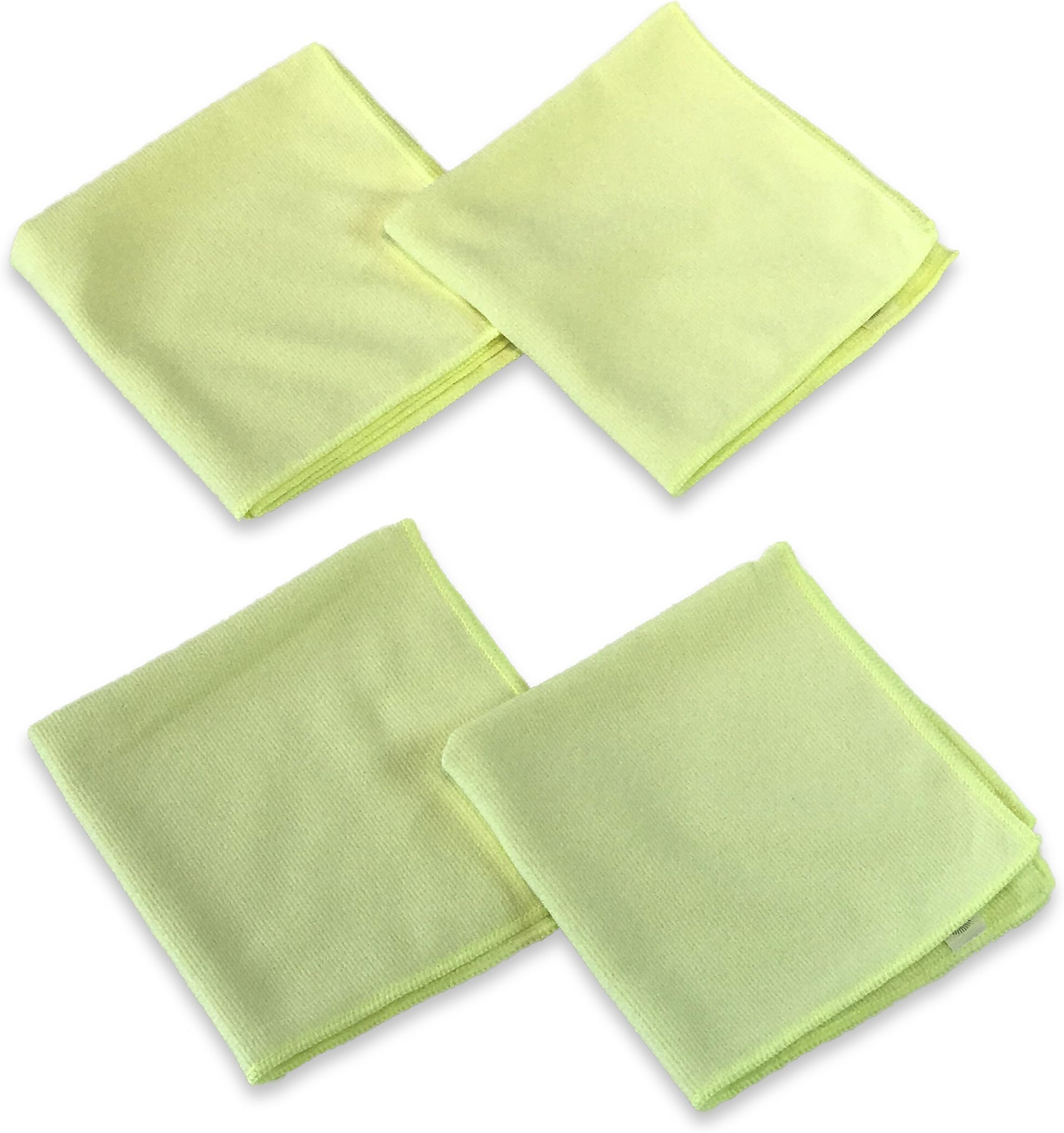Clear Kleen All Purpose Microfiber Cleaning Towel - 310 GSM - Clean Without Soap - Durable - Washing - Drying - Kitchen - Bath - Auto - Glass Cleaning Towels - 16" x 16" - Packs of 4, 8 or 16
