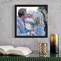 Poster Palooza 13x17 Frame Black Solid Wood Picture