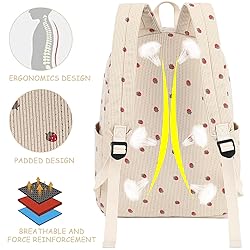Bluboon Backpack for School Girls Women, Cute