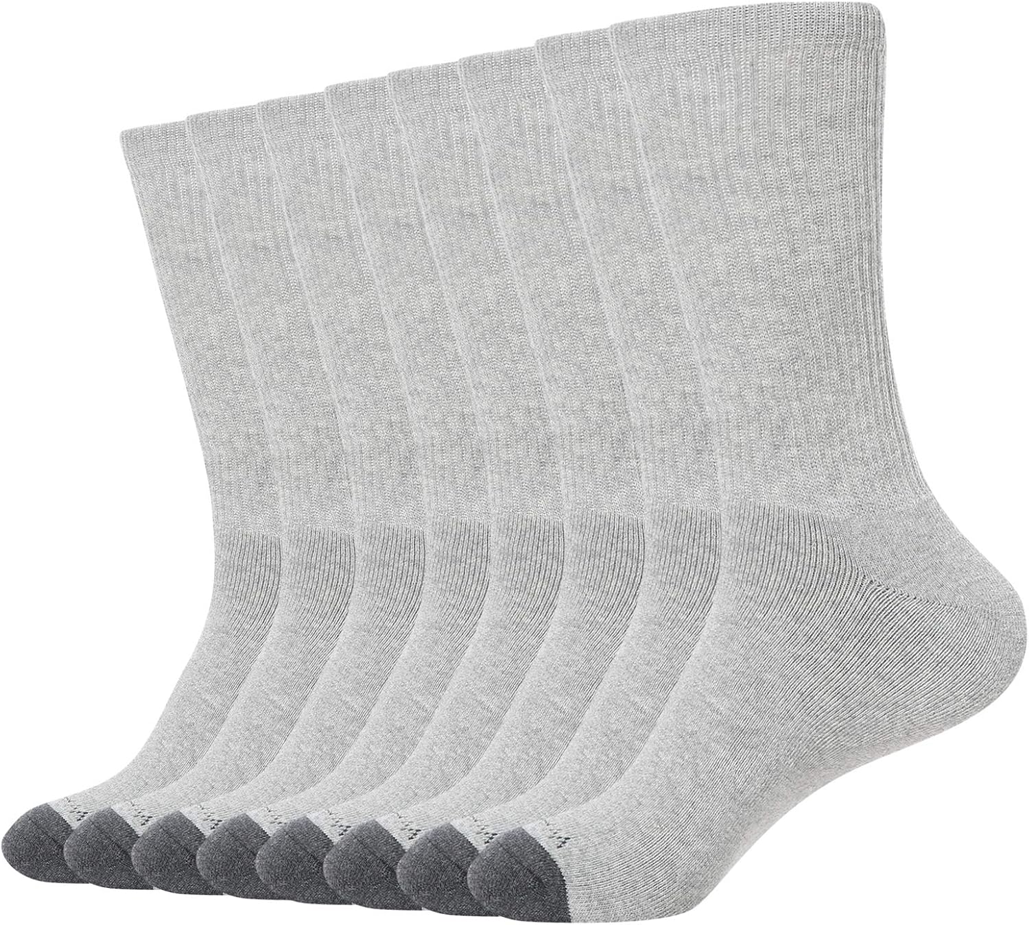 WANDER Mens Crew Cushion Socks Breathable Athletic Sports