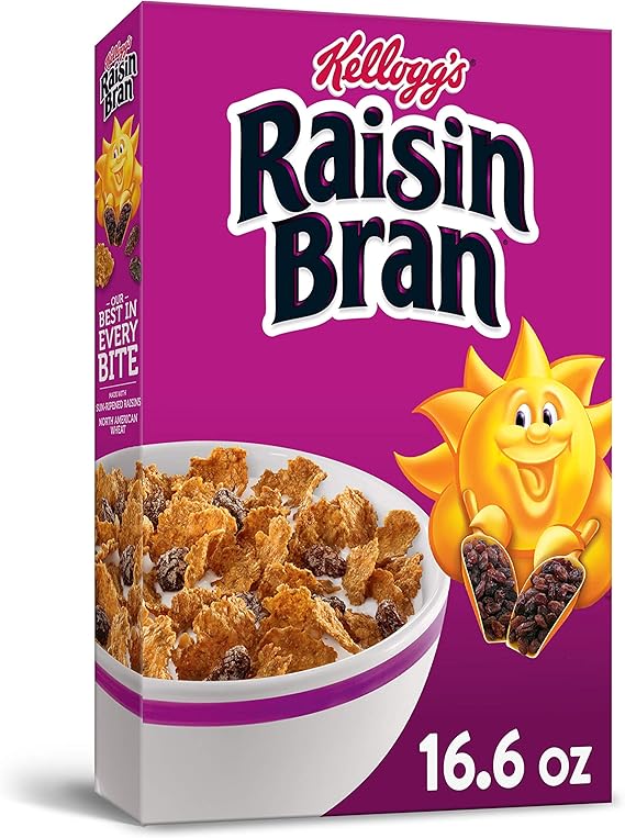Kellogg's Raisin Bran Breakfast Cereal 470g Amazon.co.uk Grocery