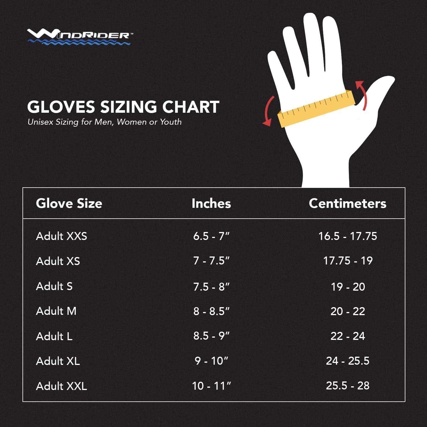 WindRider Pro Sailing Gloves - 3/4 or Full Finger - Padded Palm and Amara Reinforcement - Mesh Back for Comfort - Perfect for Sailing, Paddling, Canoeing or SUP - Sizes for Men, Women and Kids : Clothing