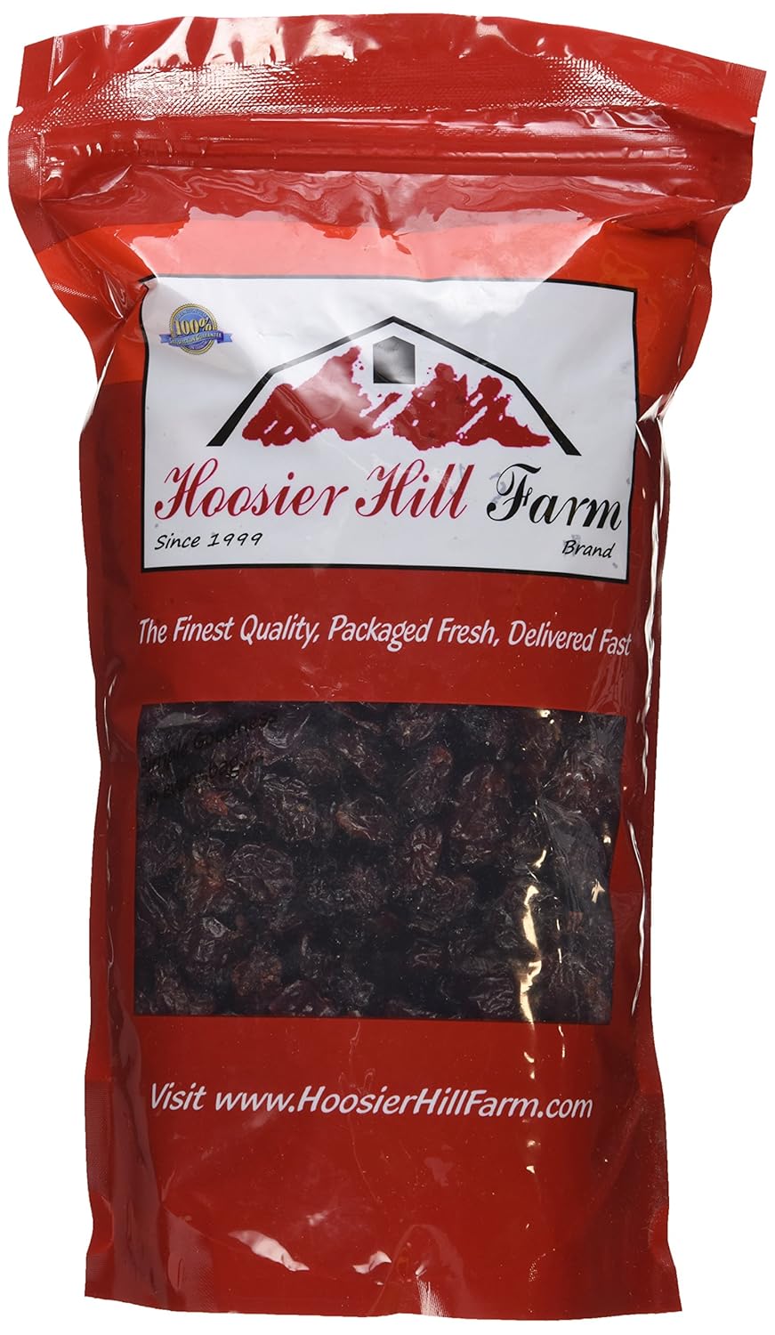 Dried Tart Cherries, Hoosier Hill Farm, 2 lbs Grocery
