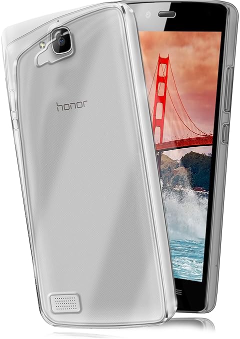 moex Huawei Honor Holly | Hülle Silikon Transparent Klar Clear Back-Cover TPU Schutzhülle Dünn Handyhülle für Honor Holly Cas