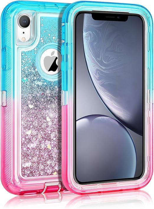 Coolden Case for iPhone XR Cases Protective Glitter Case