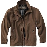 DRI DUCK Maverick Men's Cotton Canvas Hoodless Work Jacket, 5028, Small, Field Khaki