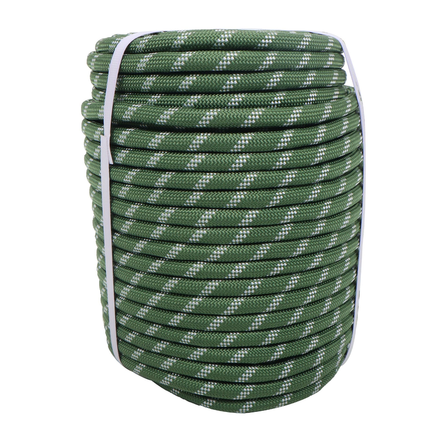 Condition photo showing New/Like New for hostic 1/2in x 200ft 48 strands black polyester braided rope bull heavy duty high force arborist tre