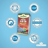 Natures Aid Krill Oil 500mg 60 Softgels High Omega-3 EPA DHA Astaxanthin view 4