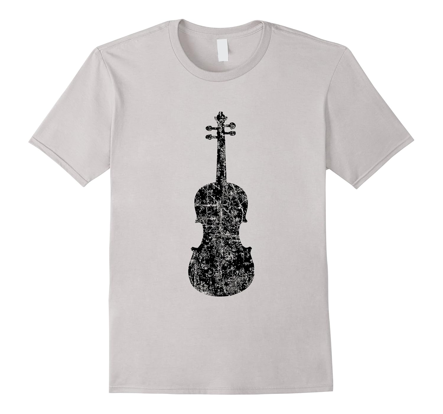 VIOLIN TShirts (Distressed Black)CL Colamaga