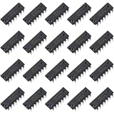 Bridgold 20pcs TL074CN Low Noise JFET Quad Operational Amplifier,DIP-14.