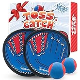 Wedopro Toss and Catch Ball Game, Kids Toddler Baseball Glove & Catch Ball Toys, Kids Outdoor Games for Family, Toys for Beach Yard Outside, Birthday for Ages 3 4 5 6 7 8-12 Year Old Boys Girls