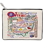 Catstudio Ohio Zipper Pouch Purse | Holds Your Phone, Coins, Makeup, Dog Treats, & Tech Tools