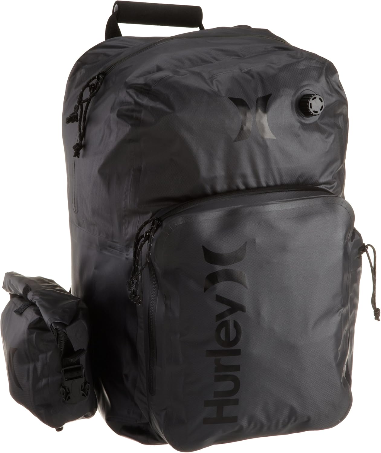 Hurley Men's Dry Pack Waterproof Backpack, Black, One Size