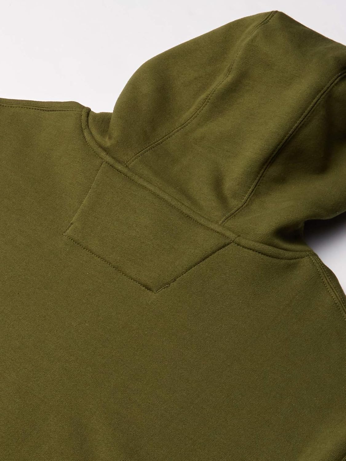 Caterpillar Men's Big & Tall Trademark Banner Hooded Sweatshirt, Chive, 2XLT: Clothing