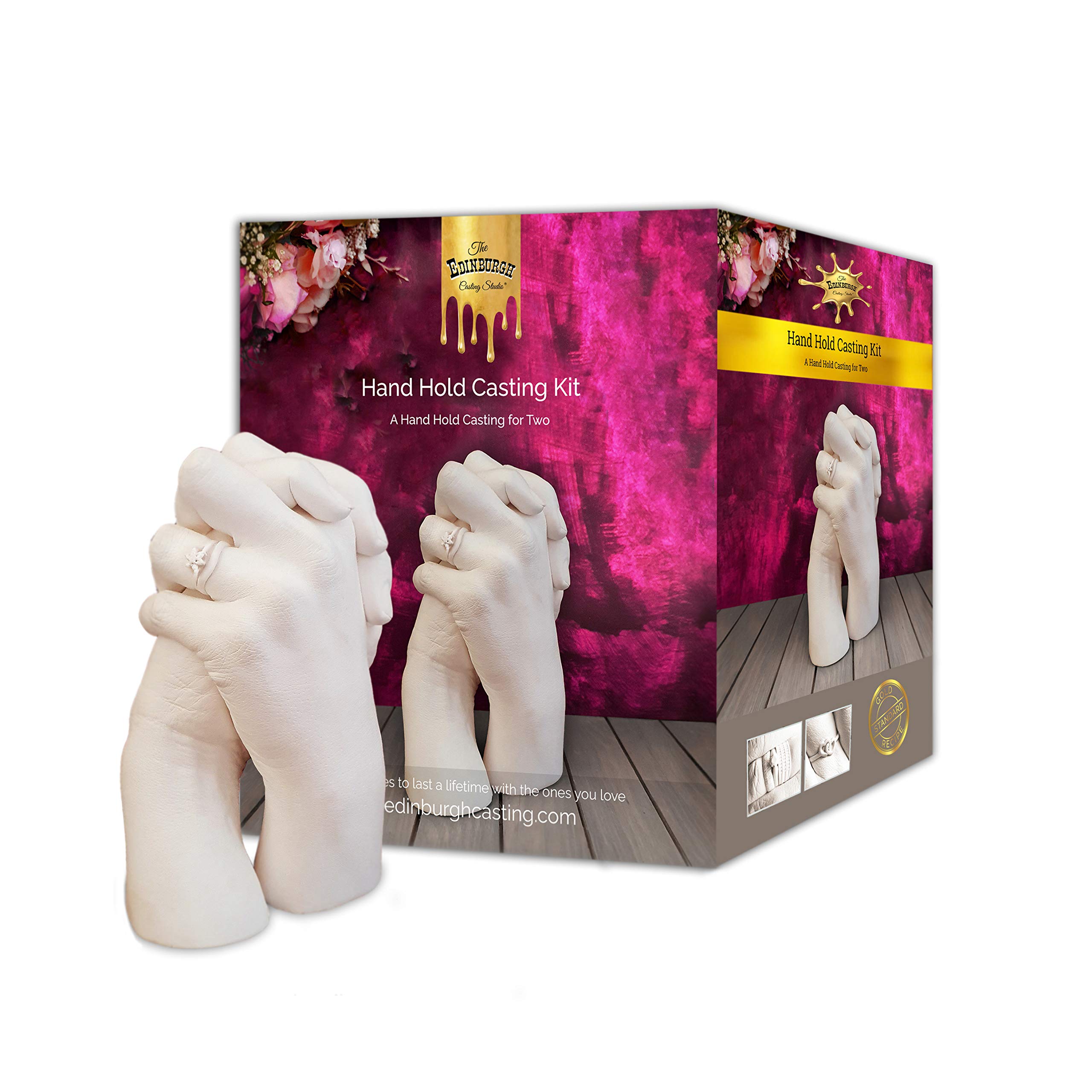 Edinburgh Hand Casting Kit for 2 Premium Hand Statue Casting Kit