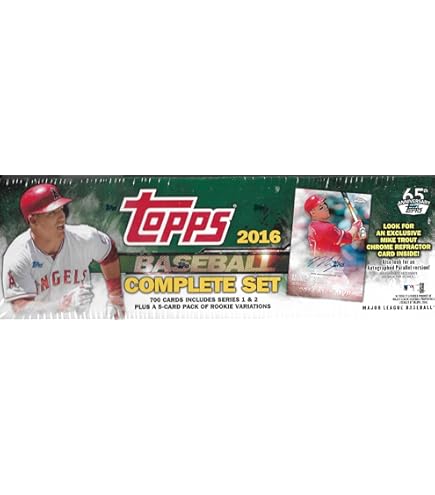 Amazon.com: 2019 Topps Baseball Card Complete Factory Sealed Set