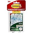 Command 17017CLRAWVPES Outdoor Light Clips, 32 Clips, 36 Strips