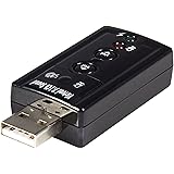 StarTech.com Virtual 7.1 USB Stereo Audio Adapter External Sound Card ICUSBAUDIO7