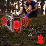 Duronic SDAB1 Portable DAB+ Radio Bluetooth Solar Hand Crank Emergency 4-Way view 7