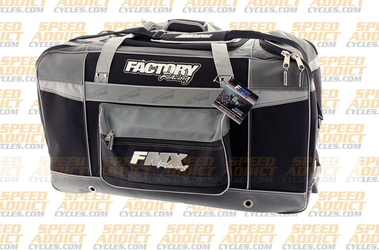 Factory FMX Motorcross Gear Bag XLarge Grey: Automotive