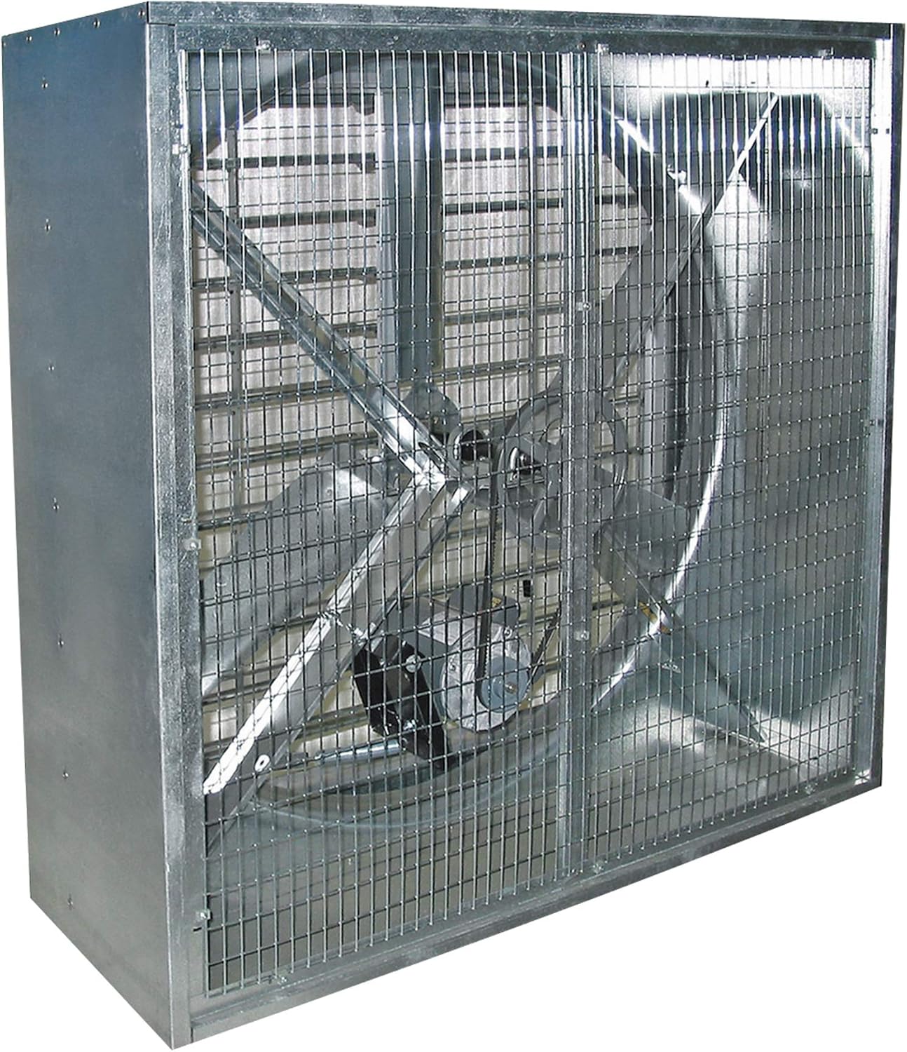 J & D Mfg. Wallmaster Exhaust Fan - 36in. Dia. 1 HP, 11,500 CFM, 4 Wing Blade, Model Number VF36GG1
