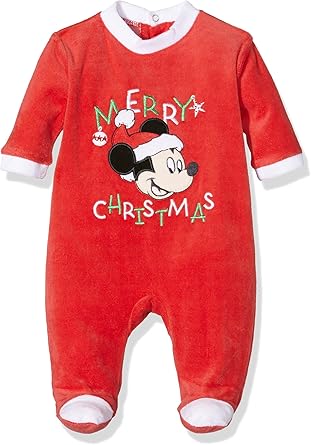 Disney Mickey Mouse Pyjama Set Pijama Rojo Red1 9 12 Meses Tamano Fabricante 12 Meses Unisex Bebe Amazon Es Ropa Y Accesorios