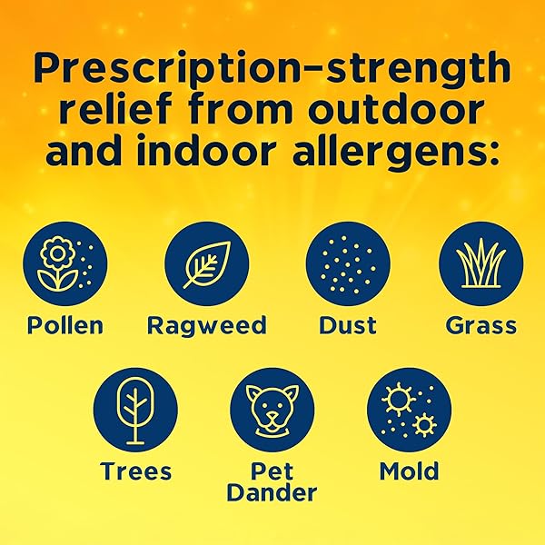 XYZAL 24 HOUR ALLERGY RELIEF MEDICINE, ORIGINAL PRESCRIPTION STRENGTH ANTIHISTAMINE, LEVOCETIRIZINE DIHYDROCHLORIDE TABLETS, 5 MG, 10 COUNT