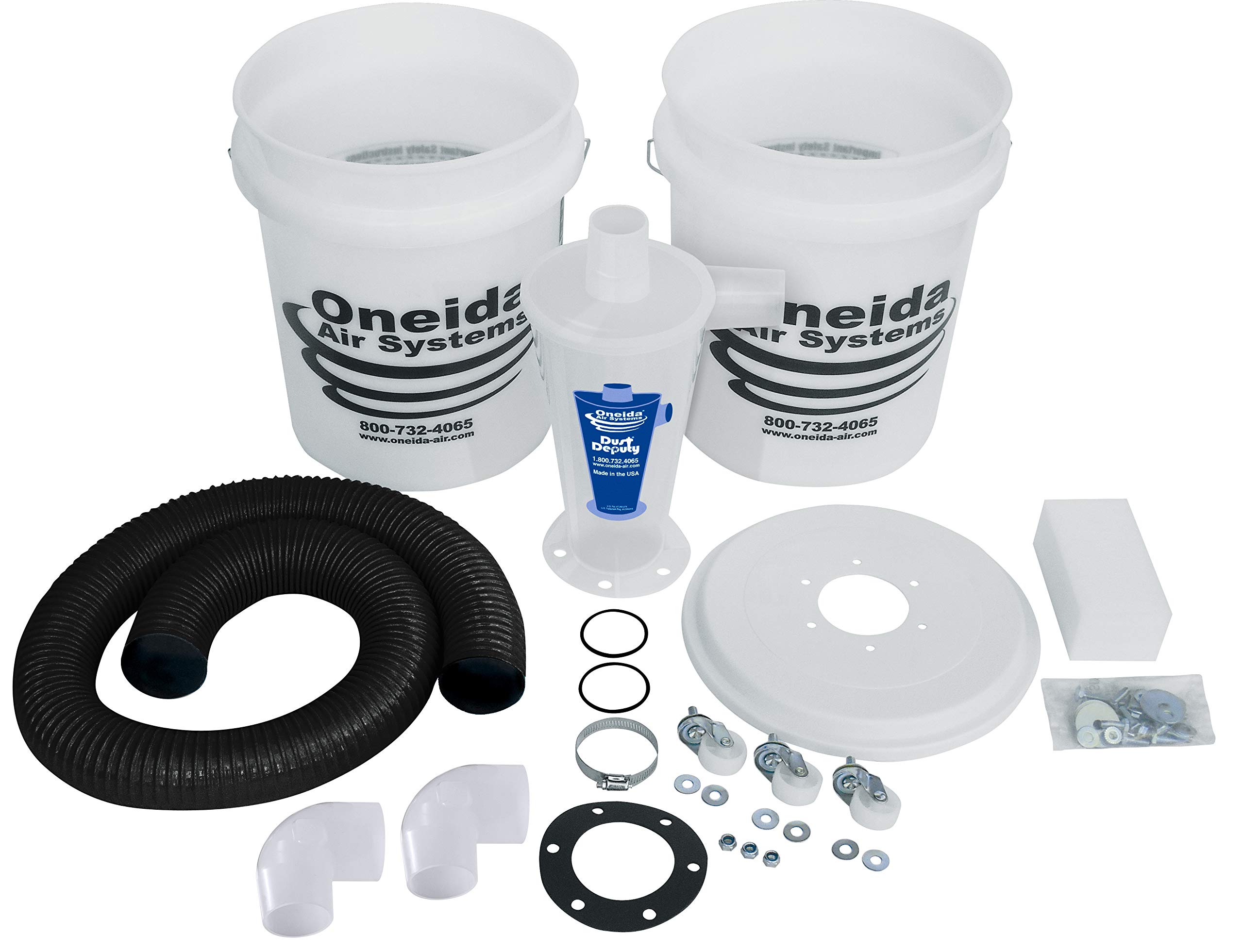 Galleon The Dust Deputy Deluxe AntiStatic Cyclone Separator 5 Gallon Kit
