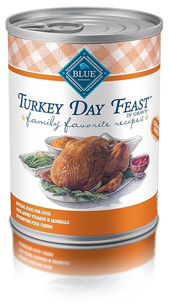 BLUE BUFFALO FAMILY FAVORITE CANNED DOG FOOD, TURKEY DAY FEAST
