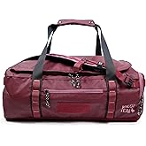 KalgoTeal Utility Duffle Bag 40L, Convertible Backpack for Travel, Gym & Commute, Water Repellent