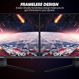 KOORUI 27 Inch QHD Gaming Monitor 144 Hz VA 1ms DCI-P3 90% Adaptive Sync view 5