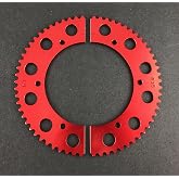 OMB Warehouse Pit Parts Split Sprocket - 58 Tooth - 35 Chain