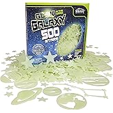 Glow in The Dark Stars for Ceiling, 500-Count, Largest Ceiling Glow Stars Assortment includes Jumbo Sun, All 9 Planets, Bonus