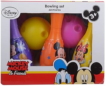 mickey bowling set
