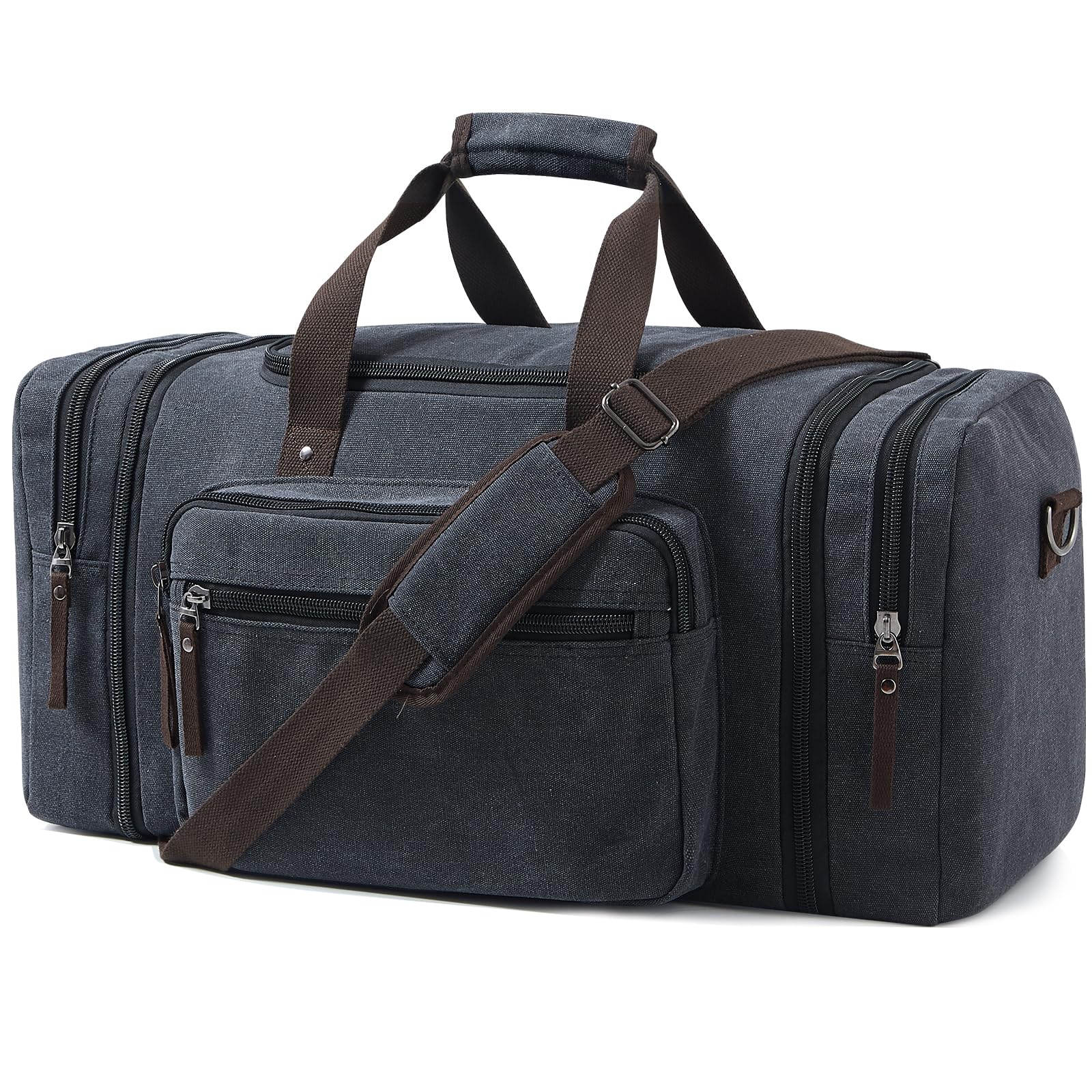 Erweiterbare Reisetasche 70L, Große Sporttasche Herren Damen