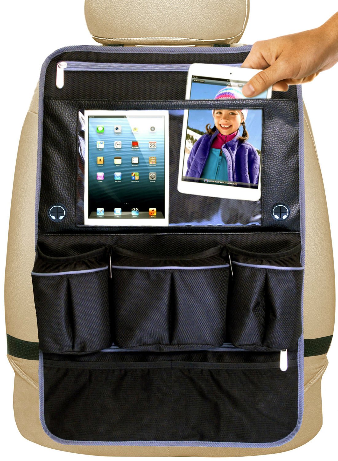 Best car seat organizer leather ipad