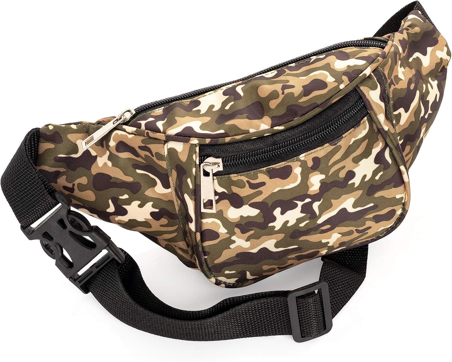 Camouflage Print Waist Bag Fanny Pack 