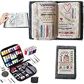 2026 New Embroidery Stitch Book Kit, Stitch Book Embroidery, All-in-One Embroidey StitchBook & Sewing Kit, Comes with a Compl