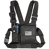 LUITON Radio Chest Harness with Reflective Strips