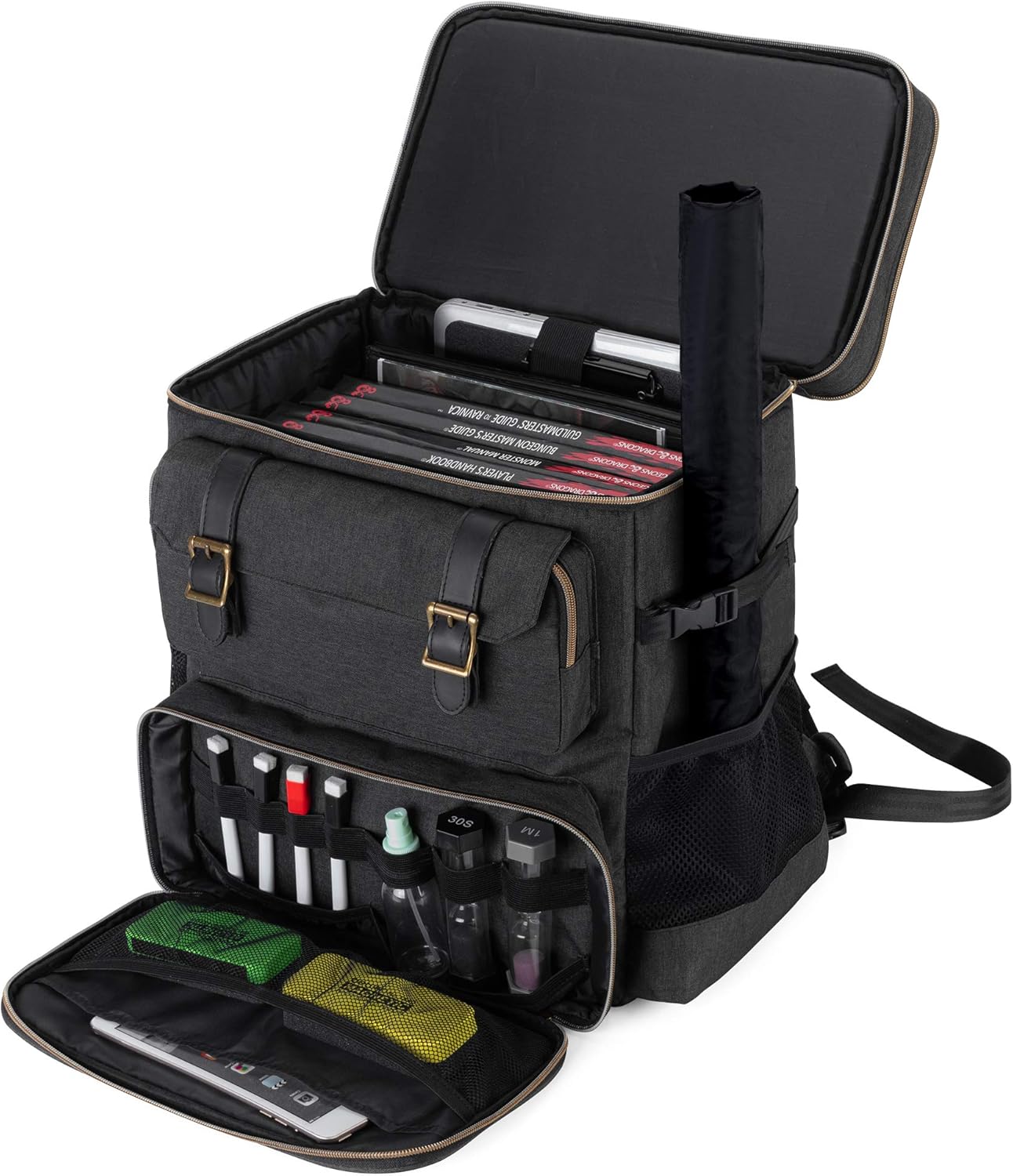 Trunab Tabletop RPG Adventurer's Backpack Compatible with Dungeons and