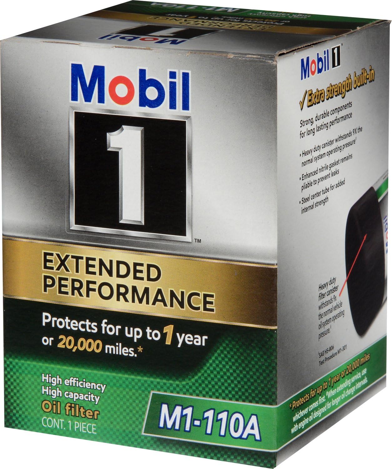 Mobil 1 M1-110A Extended Performance Oil Filter: Automotive